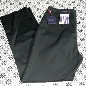 Rafaella Black pants size 12 curvy straight leg new